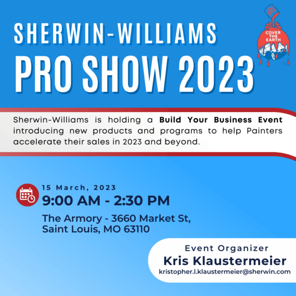 SherwinWilliams Pro Show 2023 PCA